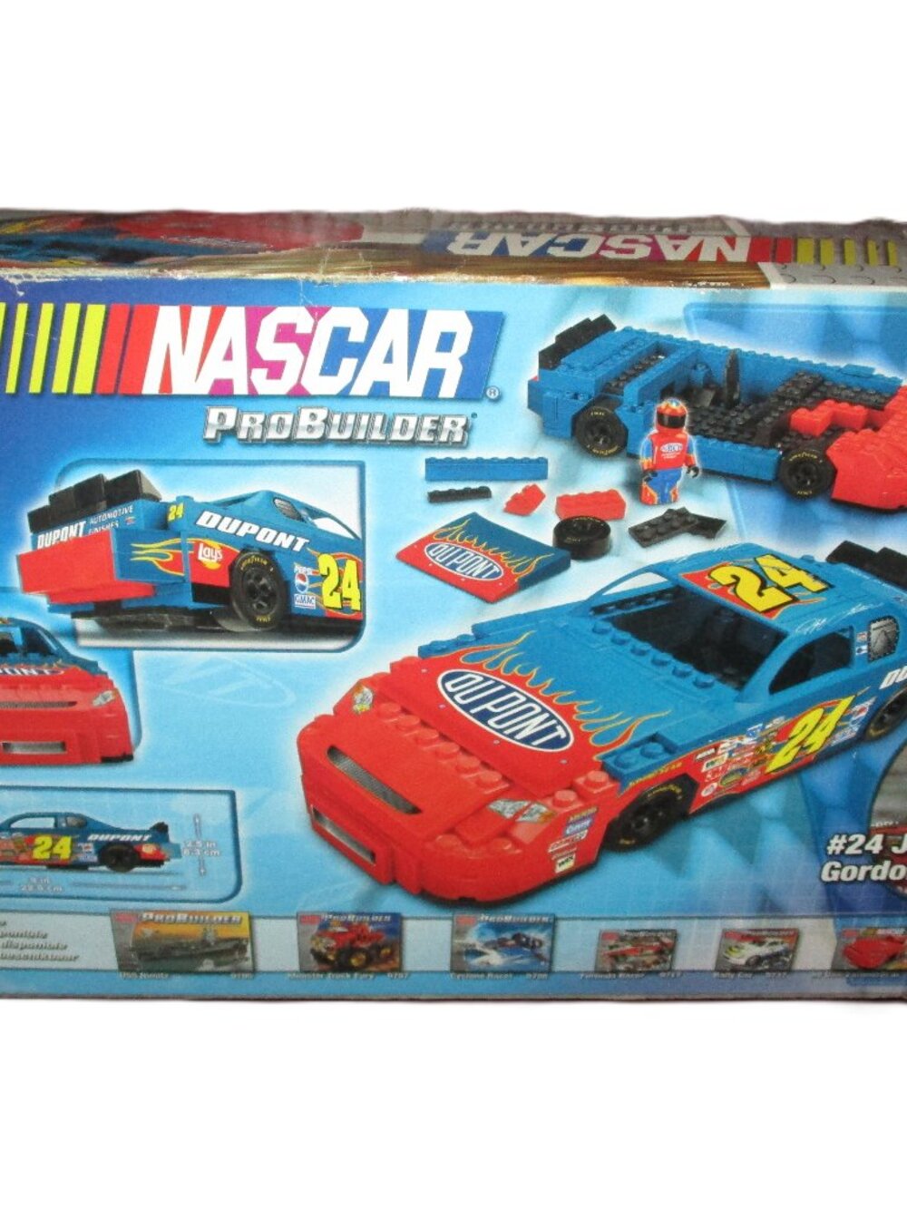 2004 Mega Bloks Pro Builder 9960- NASCAR #24 Jeff Gordon Dupont Car